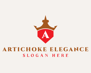 Elegant Royal Shield logo design