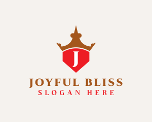 Elegant Royal Shield logo design