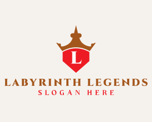 Elegant Royal Shield logo design