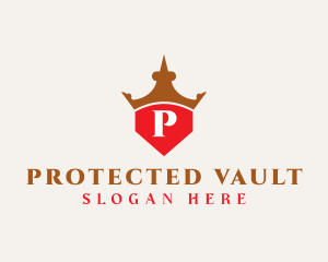 Elegant Royal Shield logo design