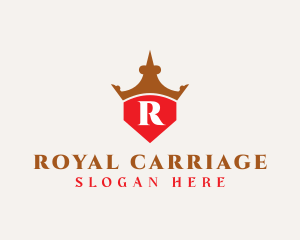 Elegant Royal Shield logo design