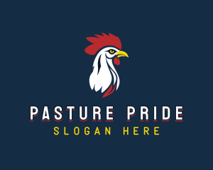 Rooster Livestock Hen logo