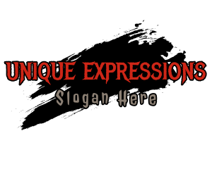 Horror Store Brush logo design