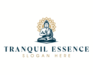 Buddhism Meditation Buddha logo