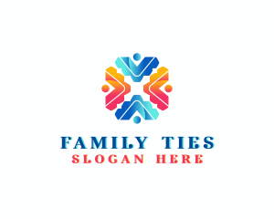 People Team Community logo design