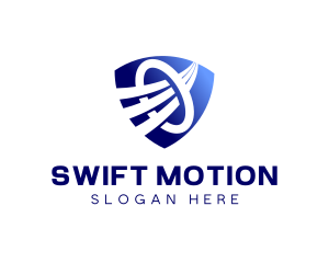 Ventilation Swoosh Shield logo