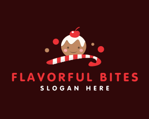 Sweet Christmas Candy logo design