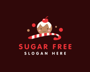 Sweet Christmas Candy logo design