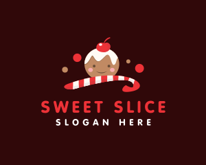 Sweet Christmas Candy logo design