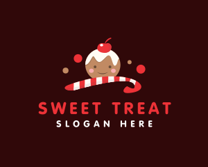 Sweet Christmas Candy logo design