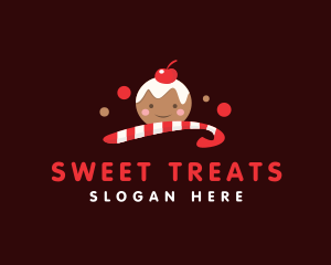 Sweet Christmas Candy logo design