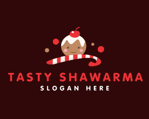 Sweet Christmas Candy logo design