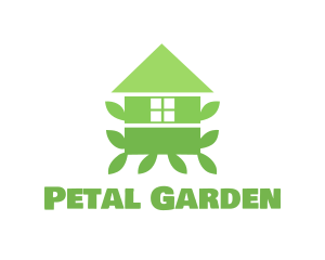 Green Leaf House logo design