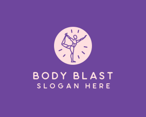 Yoga Body Stretch logo design