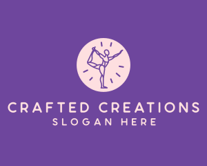 Yoga Body Stretch logo design