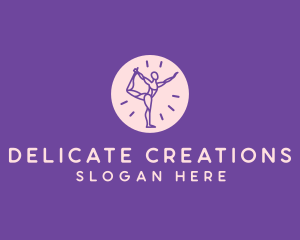 Yoga Body Stretch logo design