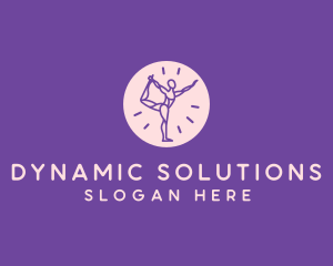 Yoga Body Stretch logo design