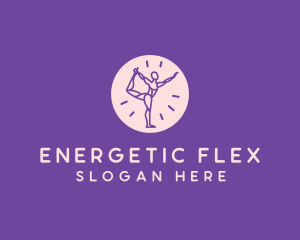 Yoga Body Stretch logo design