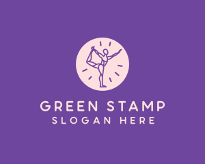 Yoga Body Stretch logo design