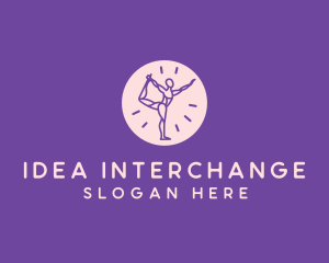 Yoga Body Stretch logo design