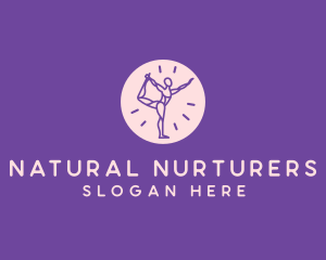 Yoga Body Stretch logo design