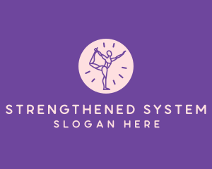 Yoga Body Stretch logo design