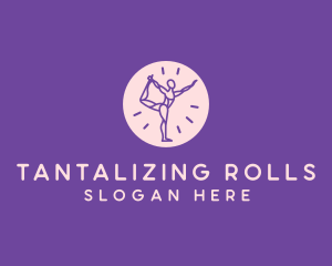 Yoga Body Stretch logo design