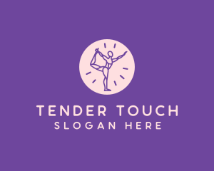 Yoga Body Stretch logo design