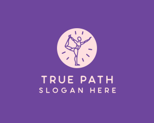 Yoga Body Stretch logo design