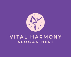 Yoga Body Stretch logo design