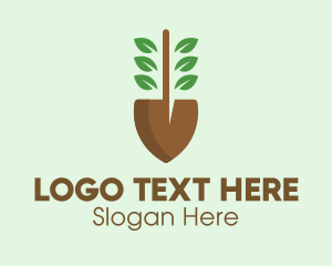 Shovel Garden Plant Farm logo