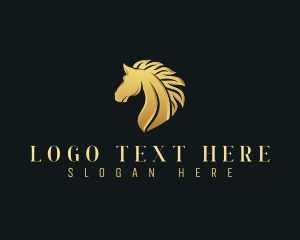 Luxury Equestrian Stallion Logo