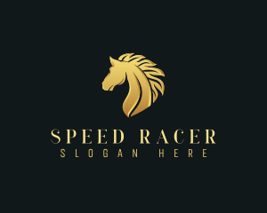 Luxury Equestrian Stallion logo