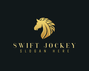 Luxury Equestrian Stallion logo
