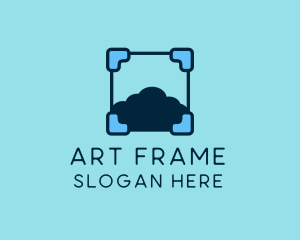 Cloud Frame Tech logo design