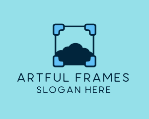 Cloud Frame Tech logo design