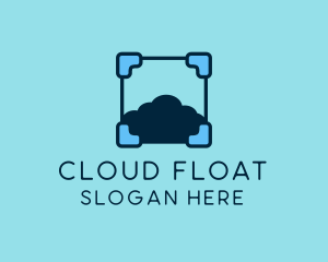 Cloud Frame Tech logo design