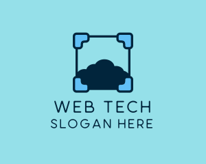 Cloud Frame Tech logo design