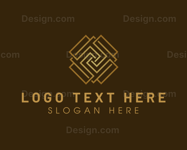 Pattern Tiles Flooring Logo