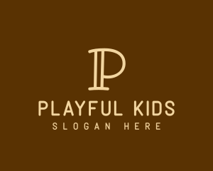 Kids Playground Nursery logo design