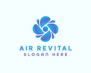 Air Ventilation Cooling logo design