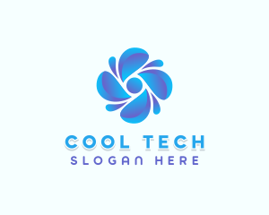 Air Ventilation Cooling logo design