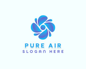 Air Ventilation Cooling logo design