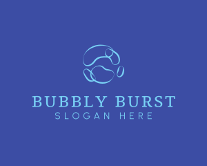 Modern Water Bubble logo design