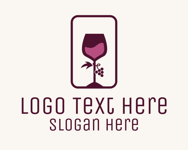 Grape Juice logo example 2