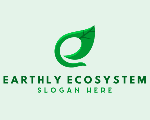 Farming Gardening Letter E  logo