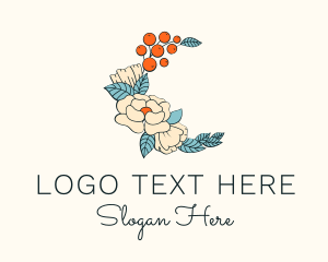 Flower Tangerine Decoration logo