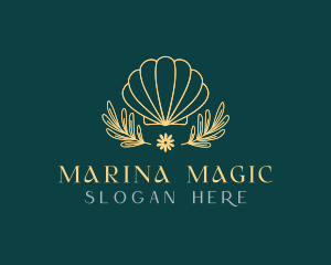 Sea Clam Shell logo design