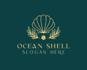 Sea Clam Shell logo design