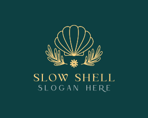 Sea Clam Shell logo design